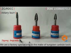 Rotary burr， tungsten carbide cut head and 6mm steel shank