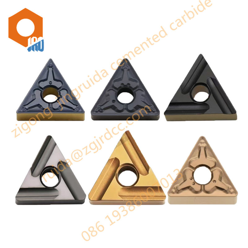 TNMG160412 Tungsten Carbide Turning Inserts For Cut Hardened Steel
