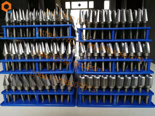 Rotary Burr 1/4 Inch Shank 6mm 3mm and head diameter 6、8、10、12、14mm BCDEFGHLKN